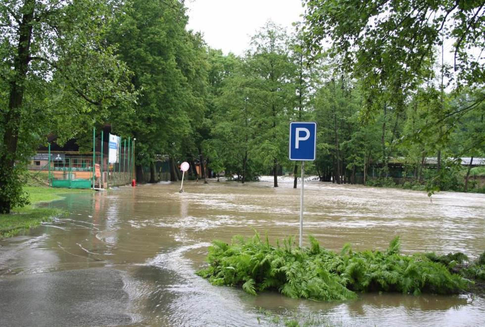  Povodně 2013 obec Louňovice pod Blaníkem