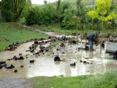 Povodně 2009 Klobuky