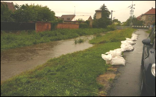 Sendražice, Hluboký potok, ulice U Hlubokého potoka