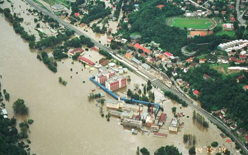 Povodeň – Roztoky srpen 2002