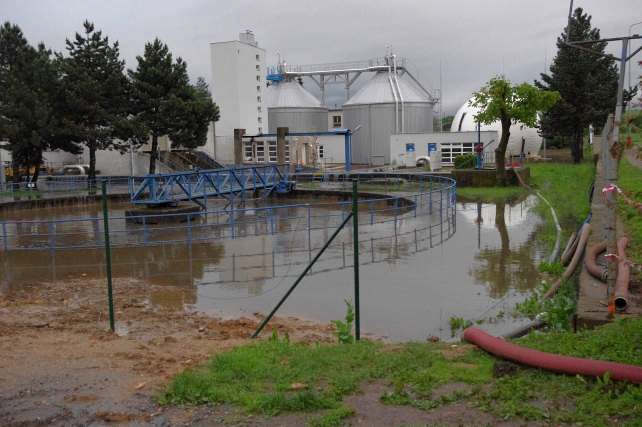 Povodně v roce 2013 – ČOV